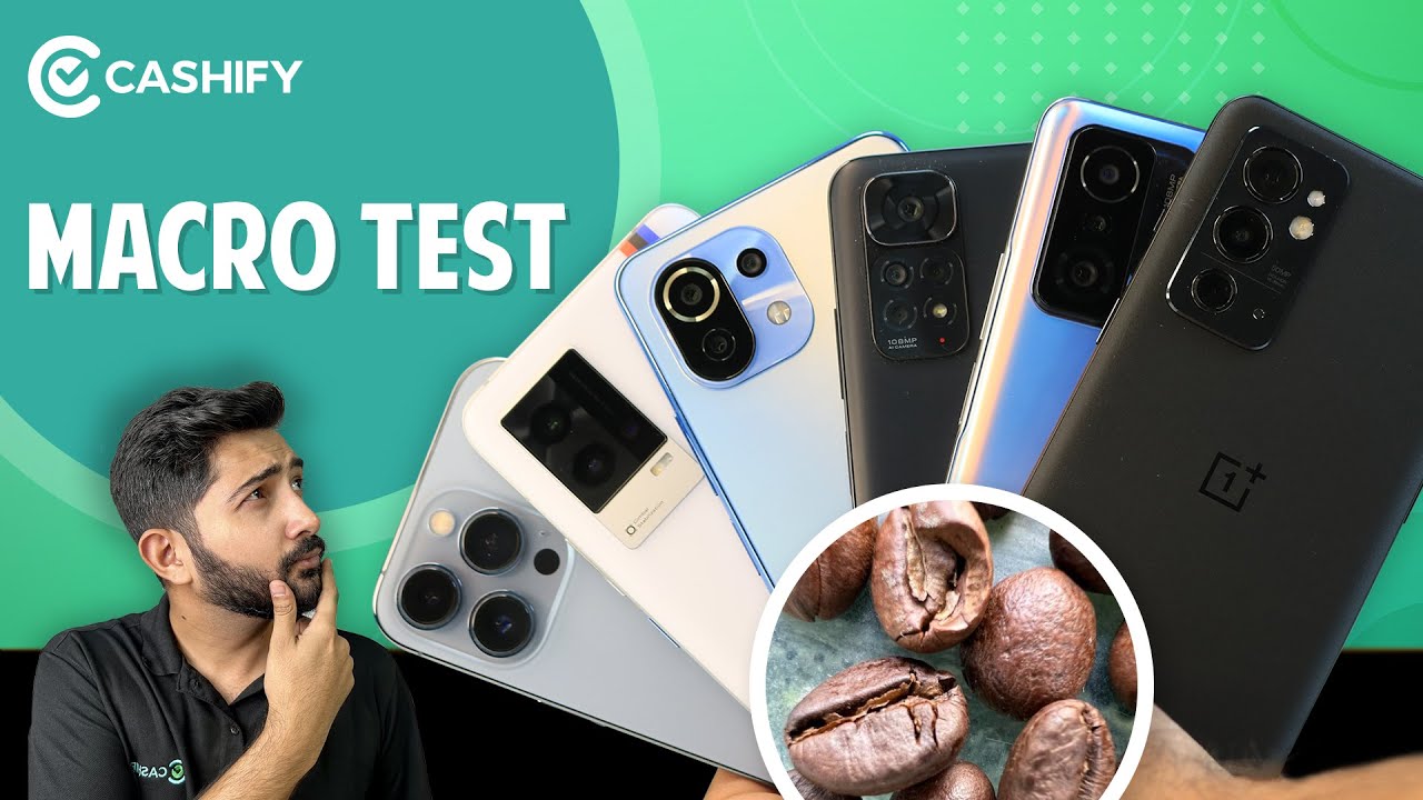 iQOO 9 Vs OnePlus 9RT Vs iPhone 13 Pro - Ultimate Macro Photography Test | How Close Can It Get?