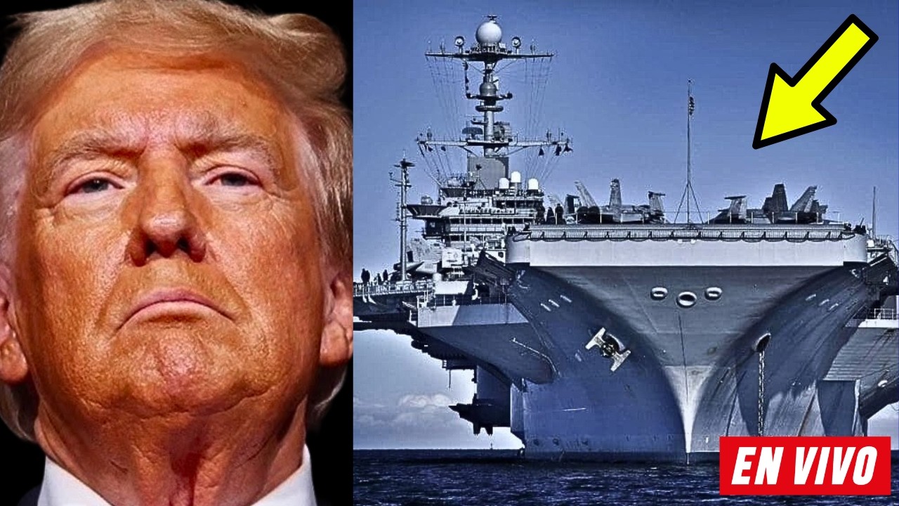 🚨 EL PORTAVIONES FORD ES UNA CHAPUZA: TRUMP NO LO PUEDE CREER! ATAQUE A IRÁN INMINENTE!  EEUU MEXICO