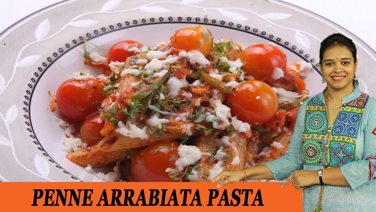 PENNE ARRABIATA PASTA - Mrs Vahchef