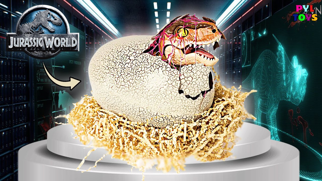 TODO SOBRE el JUGUETE del DINOSAURIO que NACE de un HUEVO | Unboxing Primal Hatch T-Rex