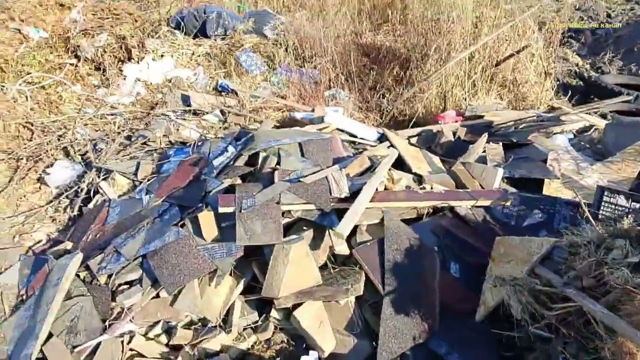 Съездил на свалку на поиски металлолома, и сколько я нашёл.