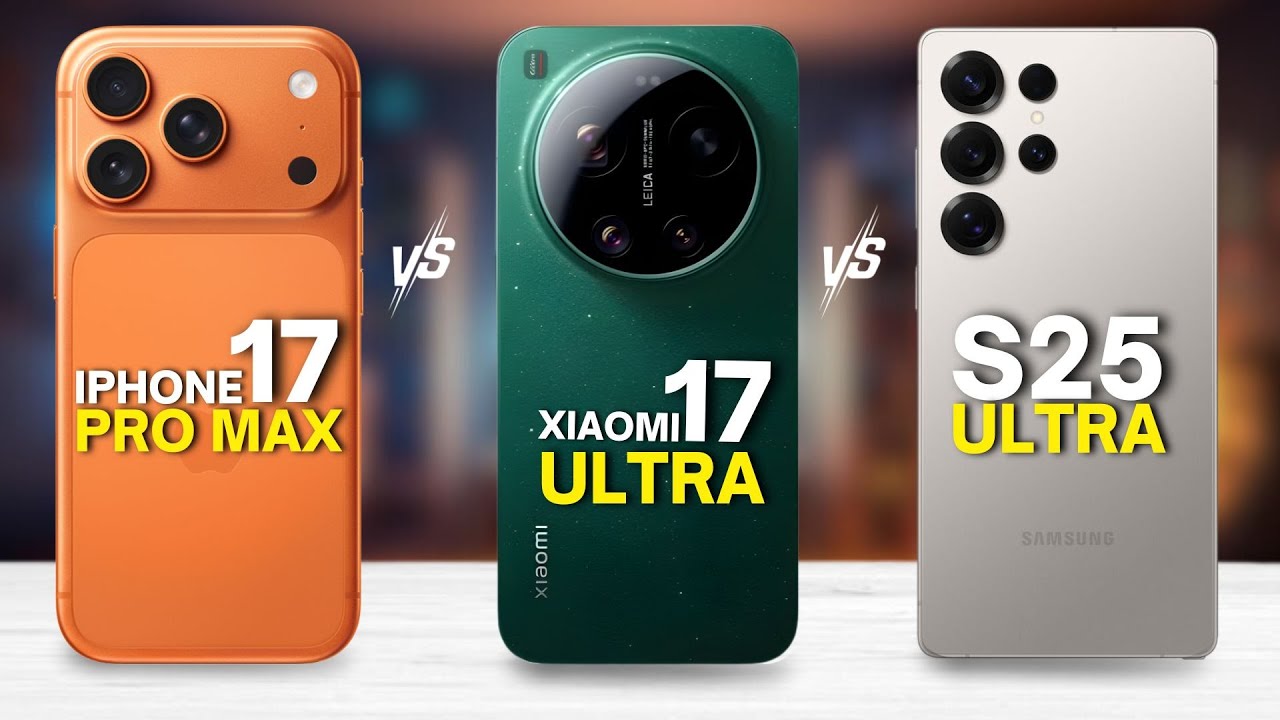 Galaxy S25 Ultra против iPhone 17 Pro Max против Xiaomi 17 Ultra – Умопомрачительные результаты! 😱
