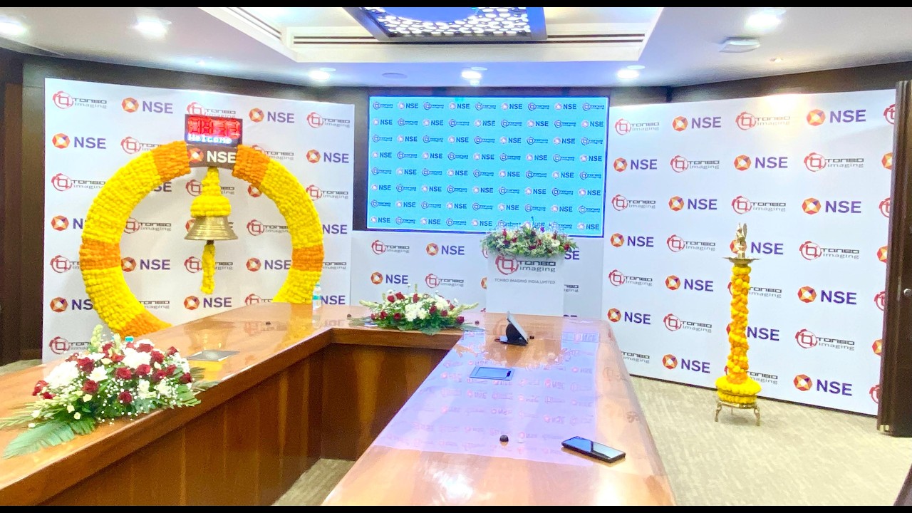 Listing ceremony of Tonbo Imaging India Limited