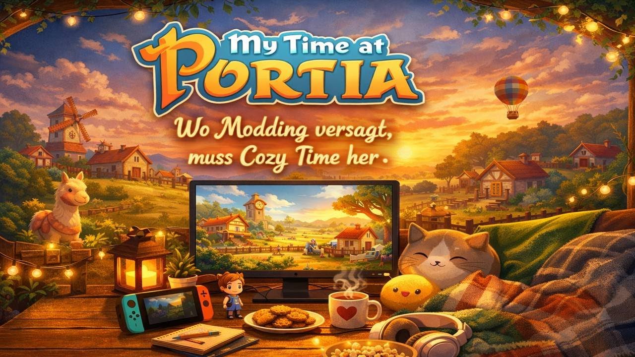 My Time at Portia - Wo Modding versagt, muss Cozy Time her