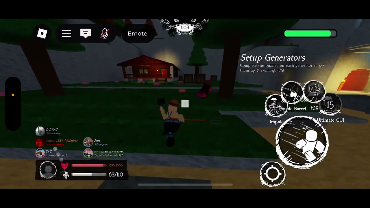 My first cleetus game In Roblox forgotten