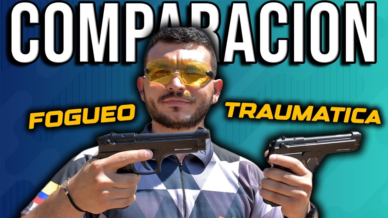 Arma Traumática vs Arma de Fogueo