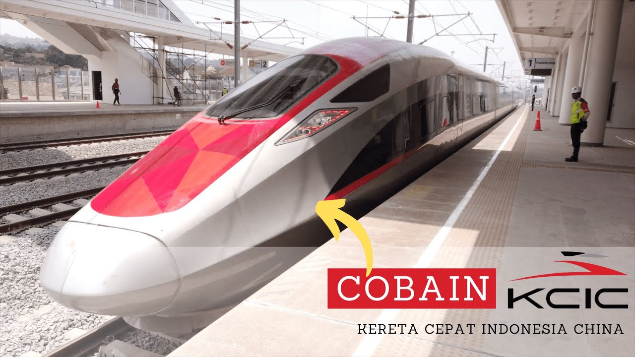 Nyobain Kereta Cepat Indonesia China (KCIC)