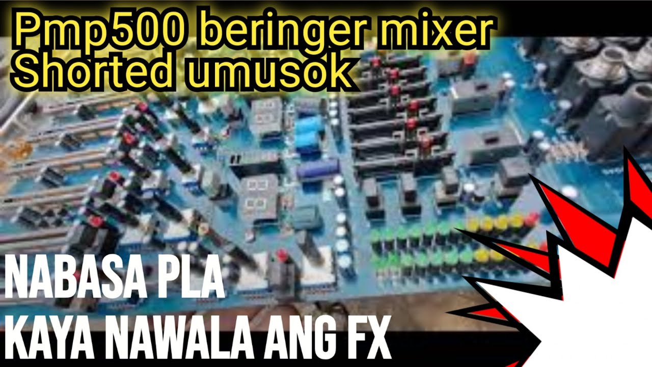 PMP5000 BERINGER AUDIO MIXER REPAIR