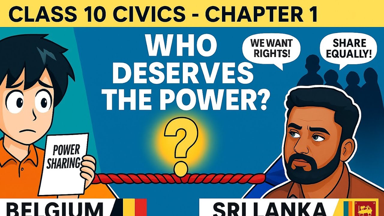 Class 10th Civics Chapter 1 | Power Sharing Full Chapter 2025 - 26 (CBSE and BIHARBOARD )