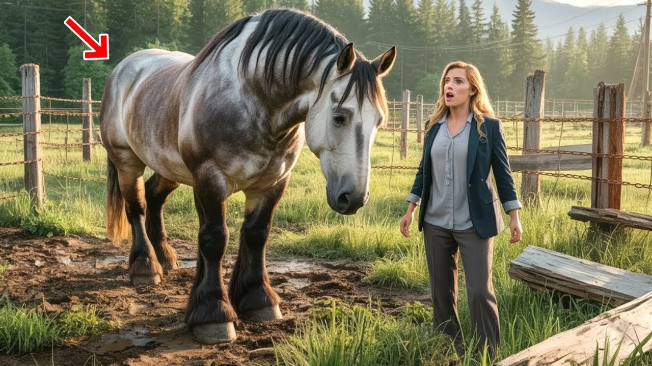 Sie wollten dieses Kaltblutpferd töten – stattdessen rettete es die ganze Farm
