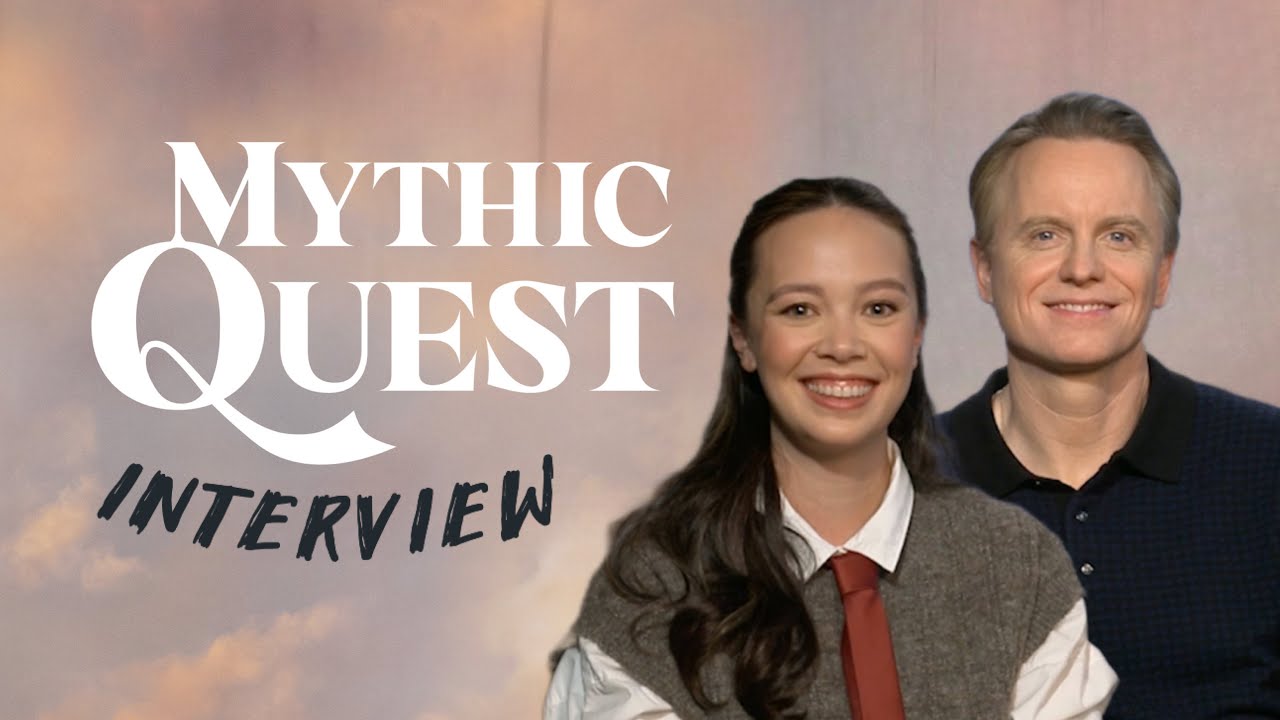MYTHIC QUEST Interview | Charlotte Nicdao & David Hornsby on Season 4