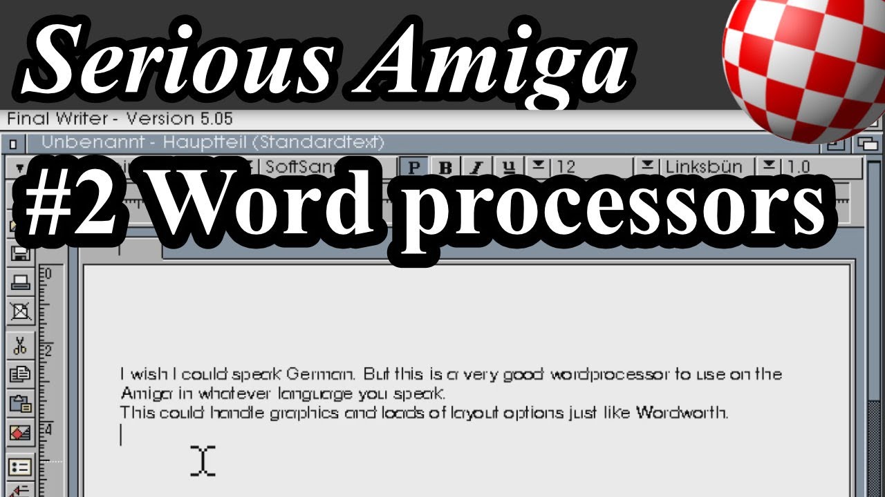 Текстовые процессоры на Amiga