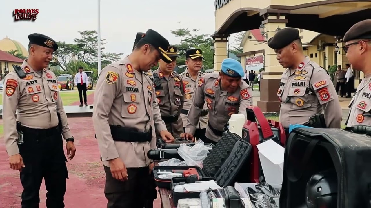 Pastikan Kesiapan Personel, Kapolres Kolaka Utara Cek Randis dan Almatsus 📌