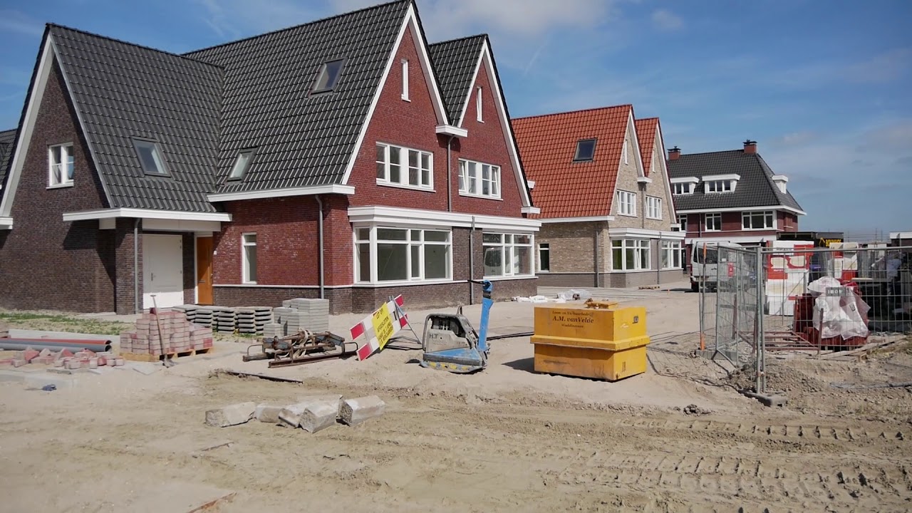 De Jonge Veenen fase 2 te Moerkapelle in uitvoering.