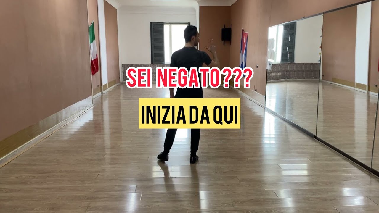 TI senti negato nel ballo ? inizia da qui (bachata in singolo) lezione 1