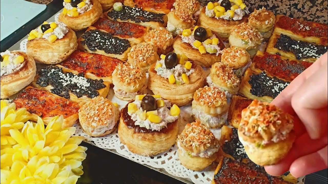Не ища, что найти, без мяса и с одним тестом мсемен в духовке, приготовьте четыре начинки для Рам...