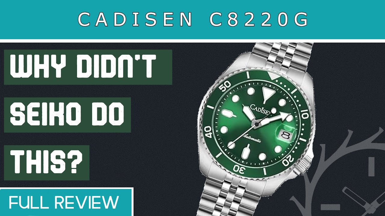 Cadisen C8220G Full review why didn't seiko make this siz