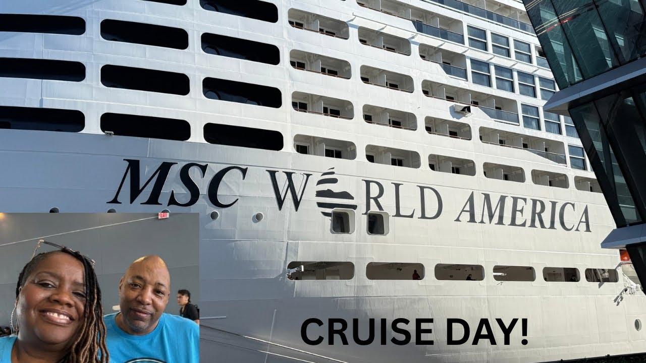 Finally sailing on MSC World America 