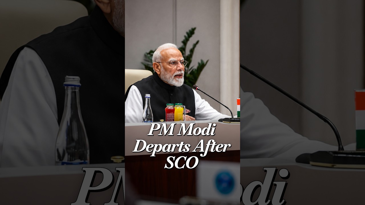 PM Narendra Modi Wraps Up 26th SCO Summit, Leaves Bishkek for Delhi