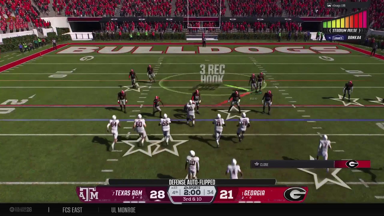 UGA vs Texas a&m Week 4