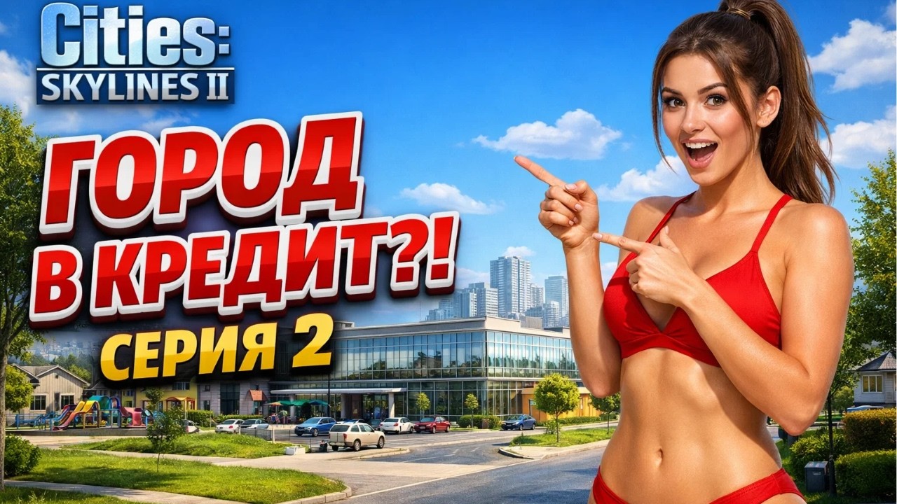 ГОРОД УЖЕ ТРЕЩИТ ПО ШВАМ?! Первые Проблемы | Cities: Skylines 2 Серия 2