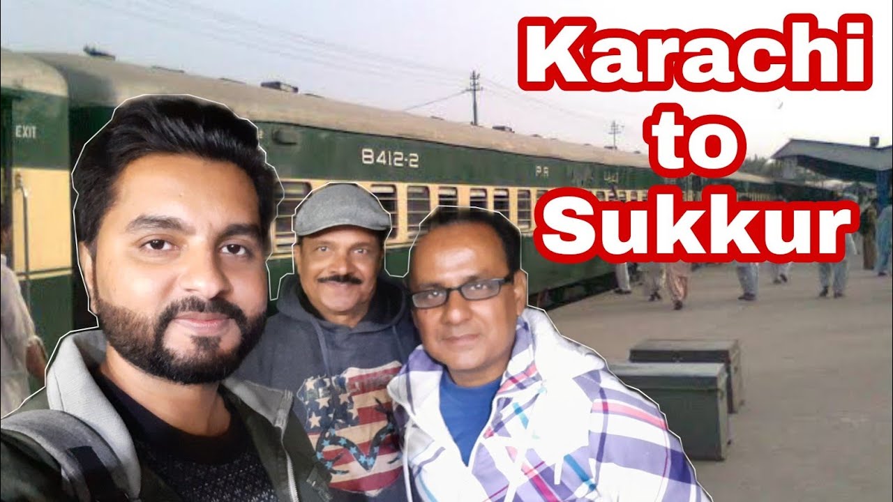 Karachi to Sukkur City by Sukkur Express Train | Rohri Railway Station | Travel Vlog