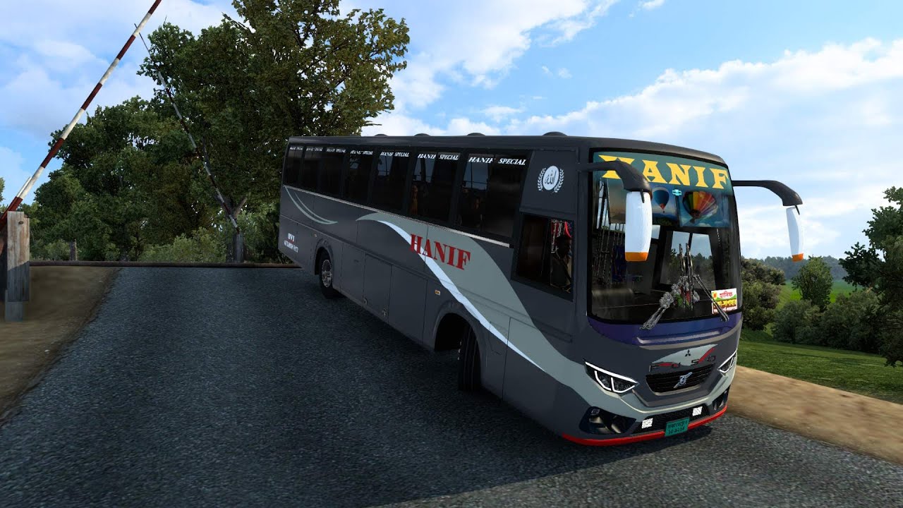 Abudllahpur to Ghorashal II MBD II ETS2 II HANIF II Bus Simulator Bangladesh Gameplay.