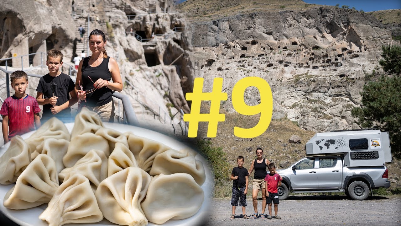 Turcja i Gruzja #9 - Twierdza Ananuri, pierożki Chinkali i skalne miasto Wardzia
