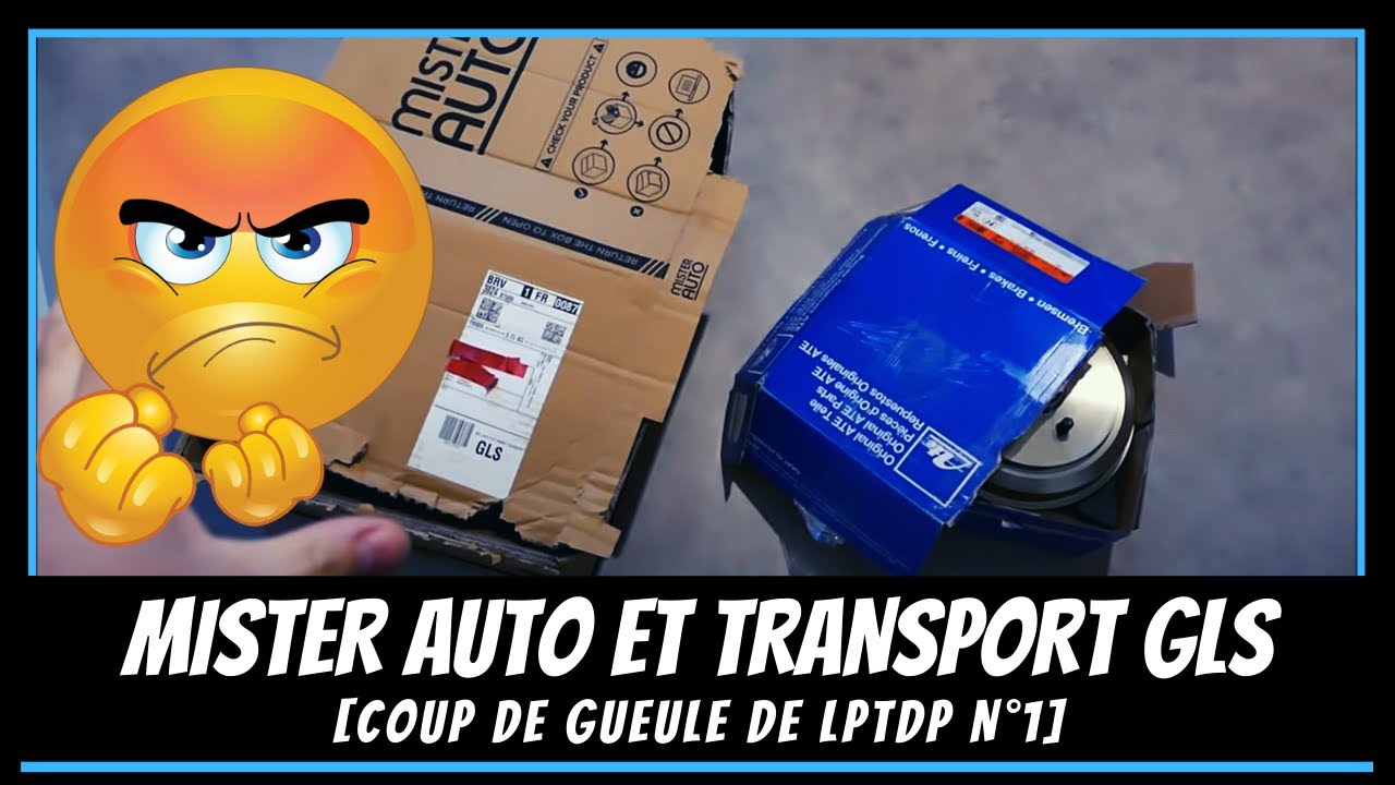 Mister auto et Livraison GLS 💀☠️