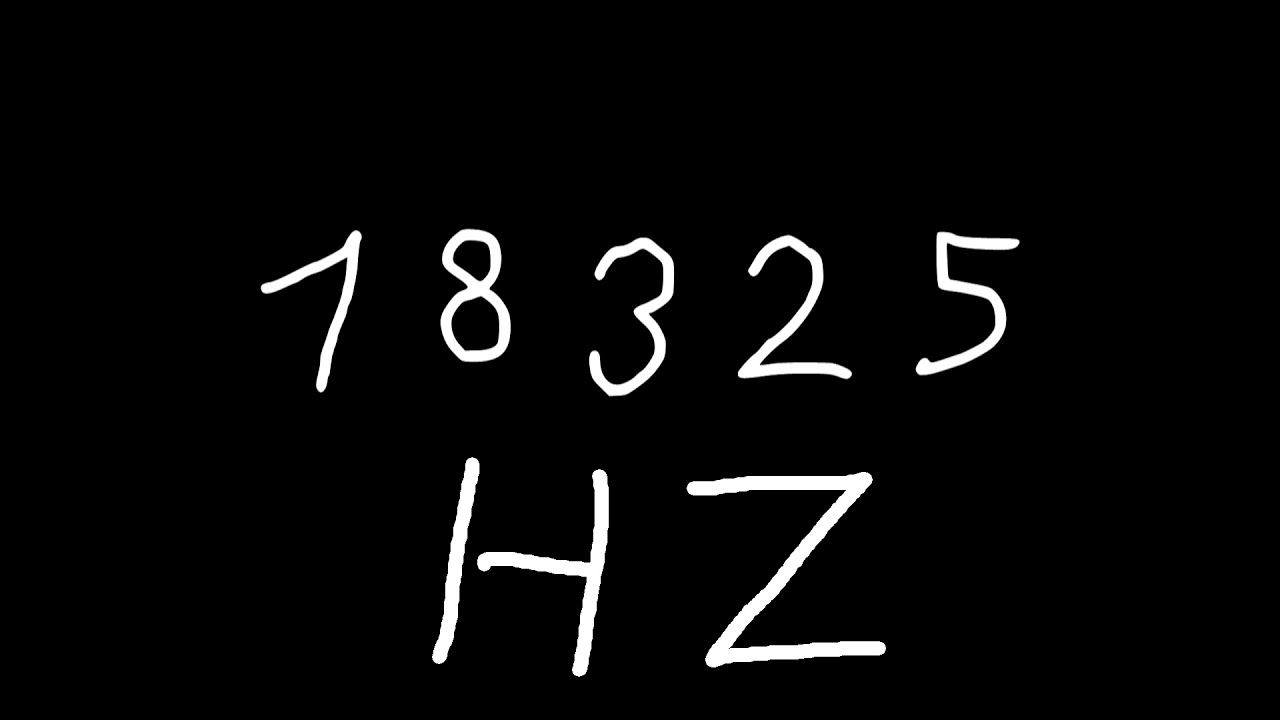 18325 hz