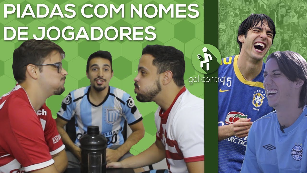 DESAFIO DAS PIADAS RUINS COM NOMES DE JOGADORES