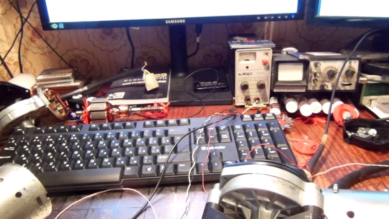 Применение мотора стеклоочистителя для привода робота