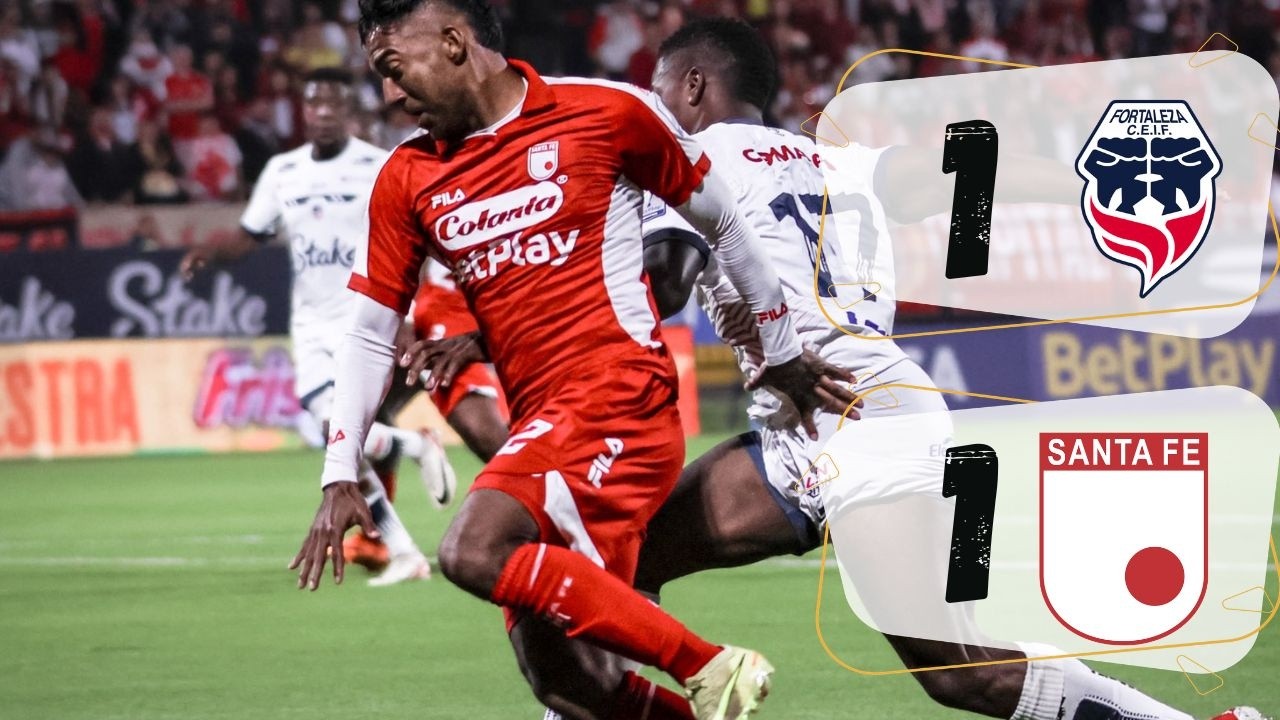 Fortaleza VS Santa Fe ⚽ LIGA BETPLAY ⭐ LIGA COLOMBIANA (CC 3.0) RADIO