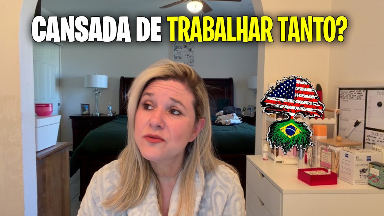 A VERDADE SOBRE TRABALHAR NOS EUA: Exaustão e o medo de não viver 🇺🇸😰