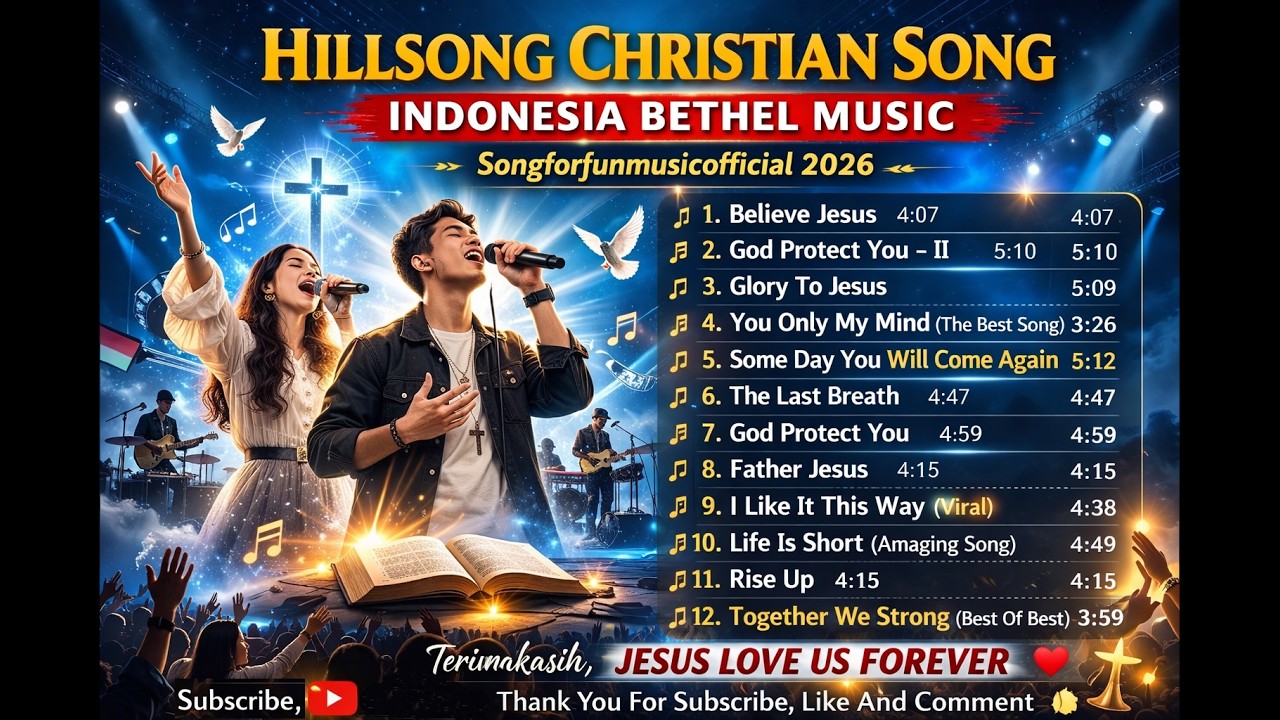 HILLSONG CHRISTIAN SONG - INDONESIA BETHEL MUSIC - SONGFORFUNMUSICOFFICIAL 