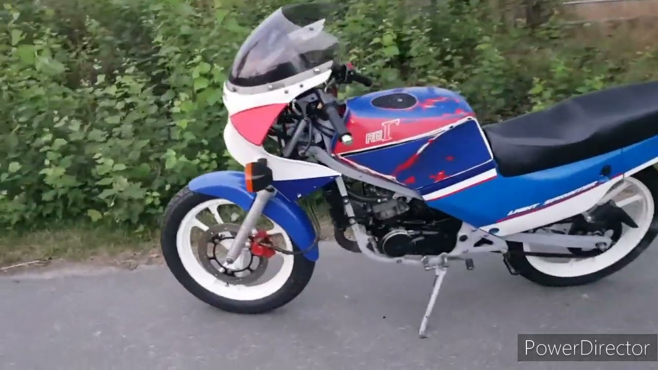 SUZUKI RG 80 GAMMA - viele Jahre im Keller verstaubt. Startversuch + Walkaround !