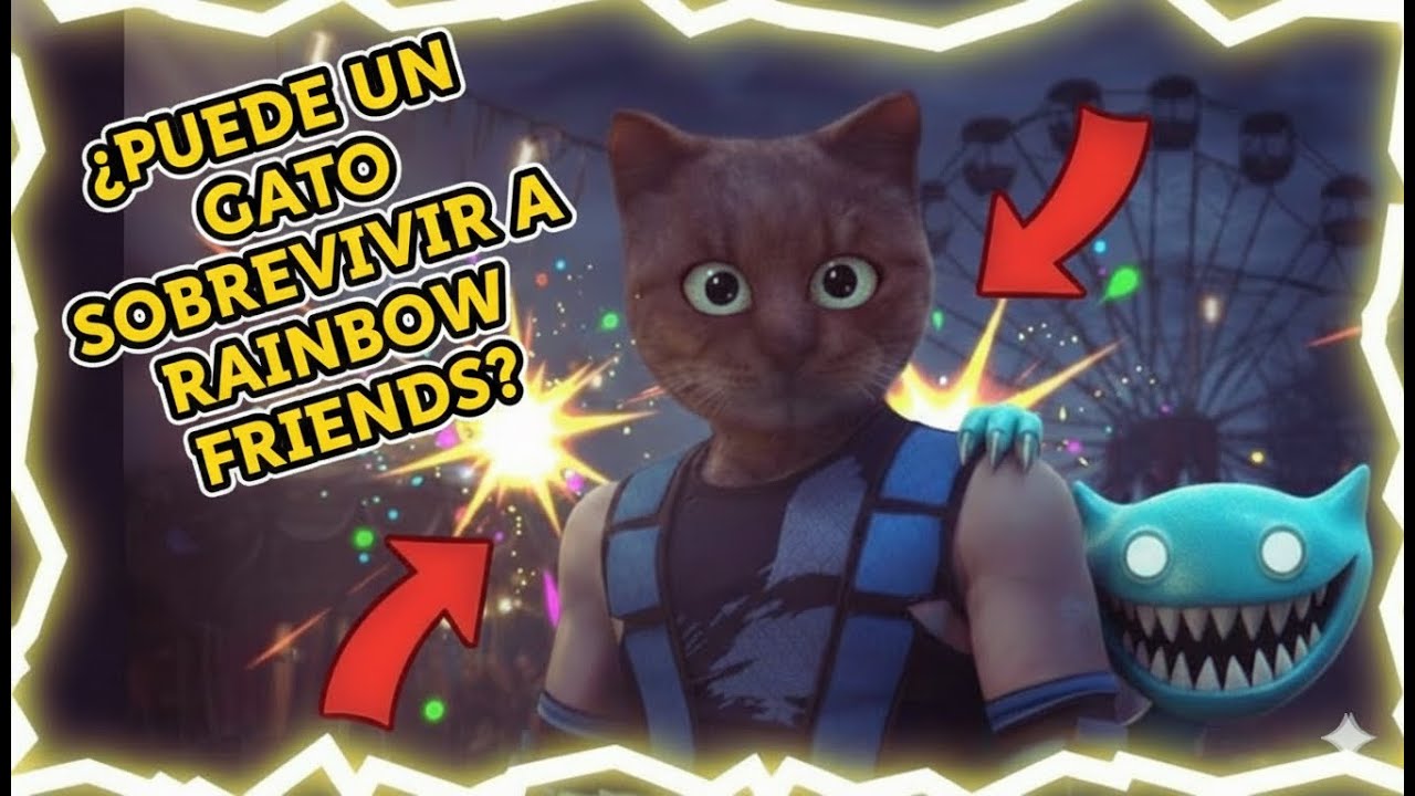 ¡EL SUSTO DE MI VIDA! 🙀 - Rainbow Friends Capítulo 1 (Roblox Horror)