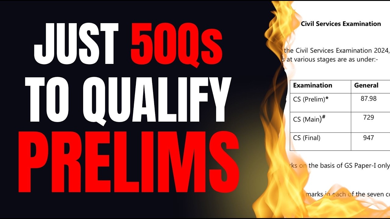 Proof That You Don’t Need to Attempt 90 Questions in Prelims to Qualify