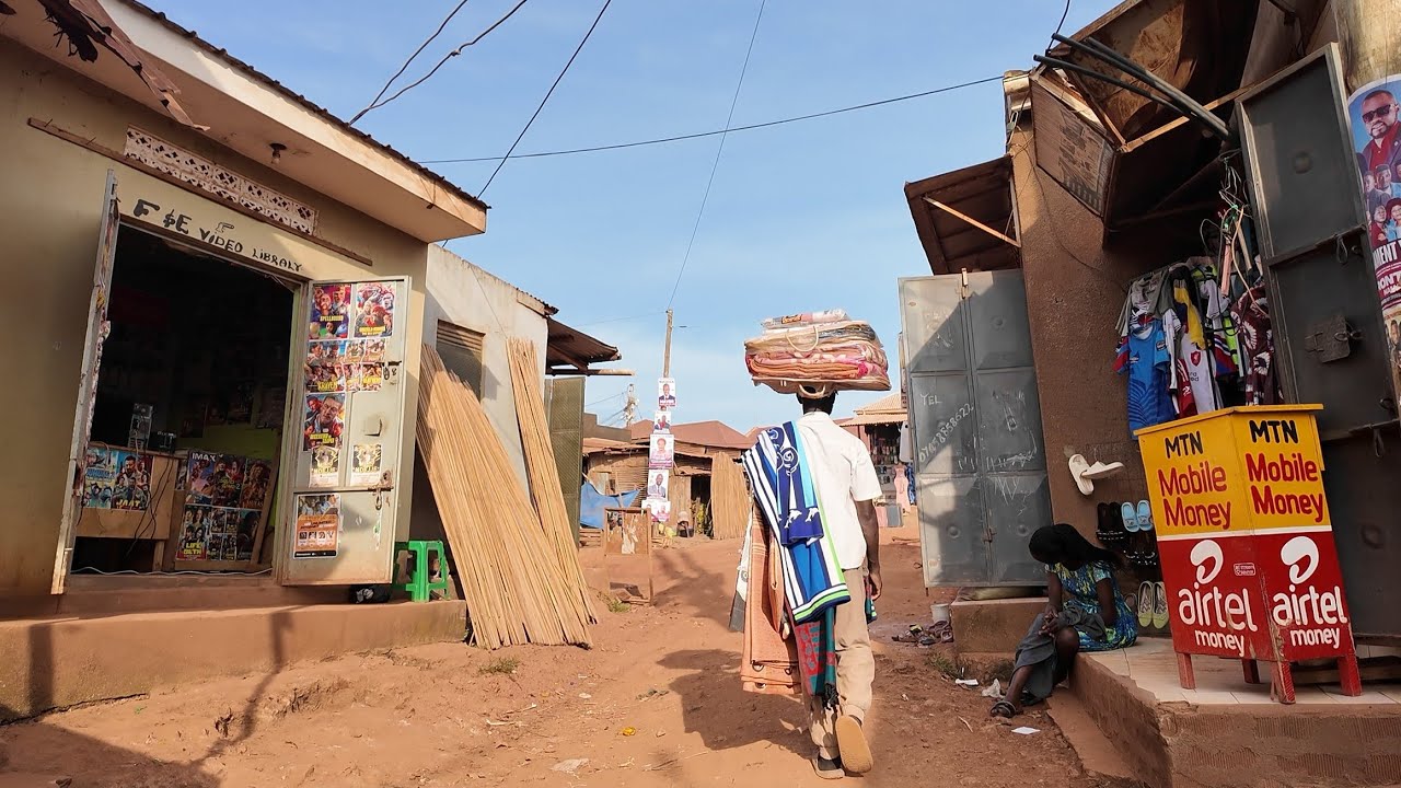 My Urban Village Area Walk In Africa 🌍 Buziga Uganda 🇺🇬