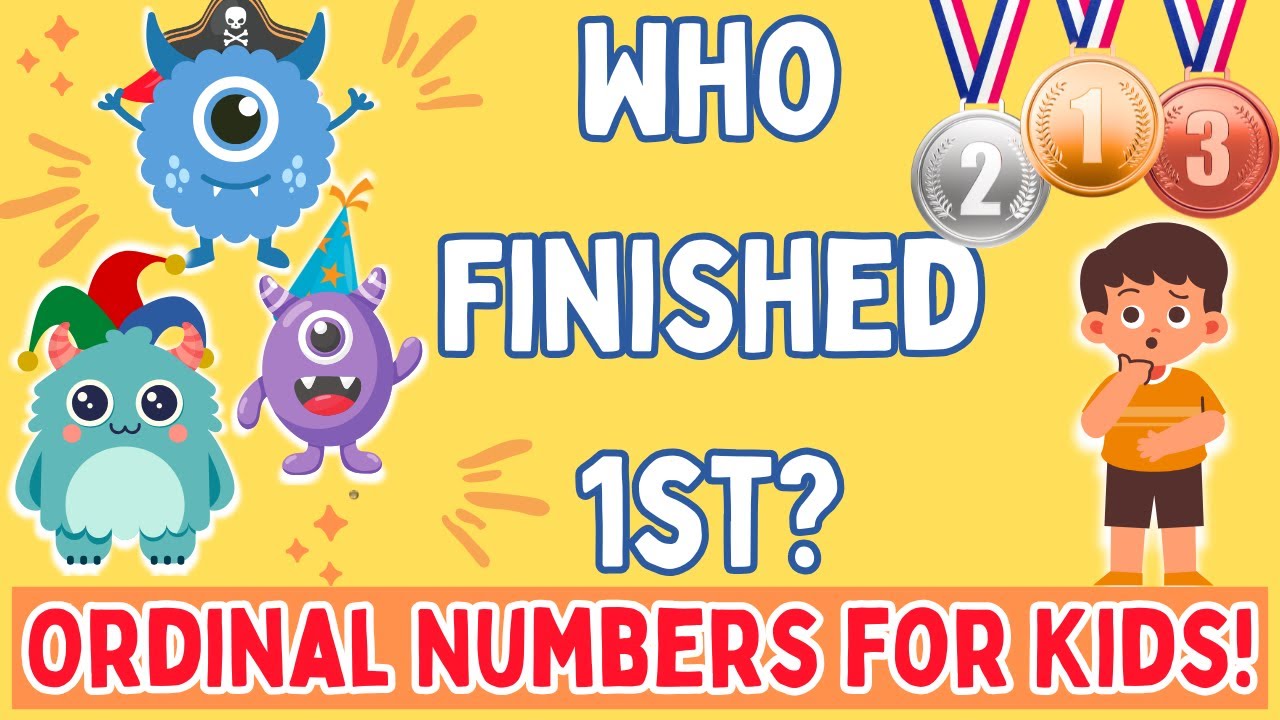 The Great Monster Baking Show! | Learn Ordinal Numbers & Sequencing | 1st Grade Math