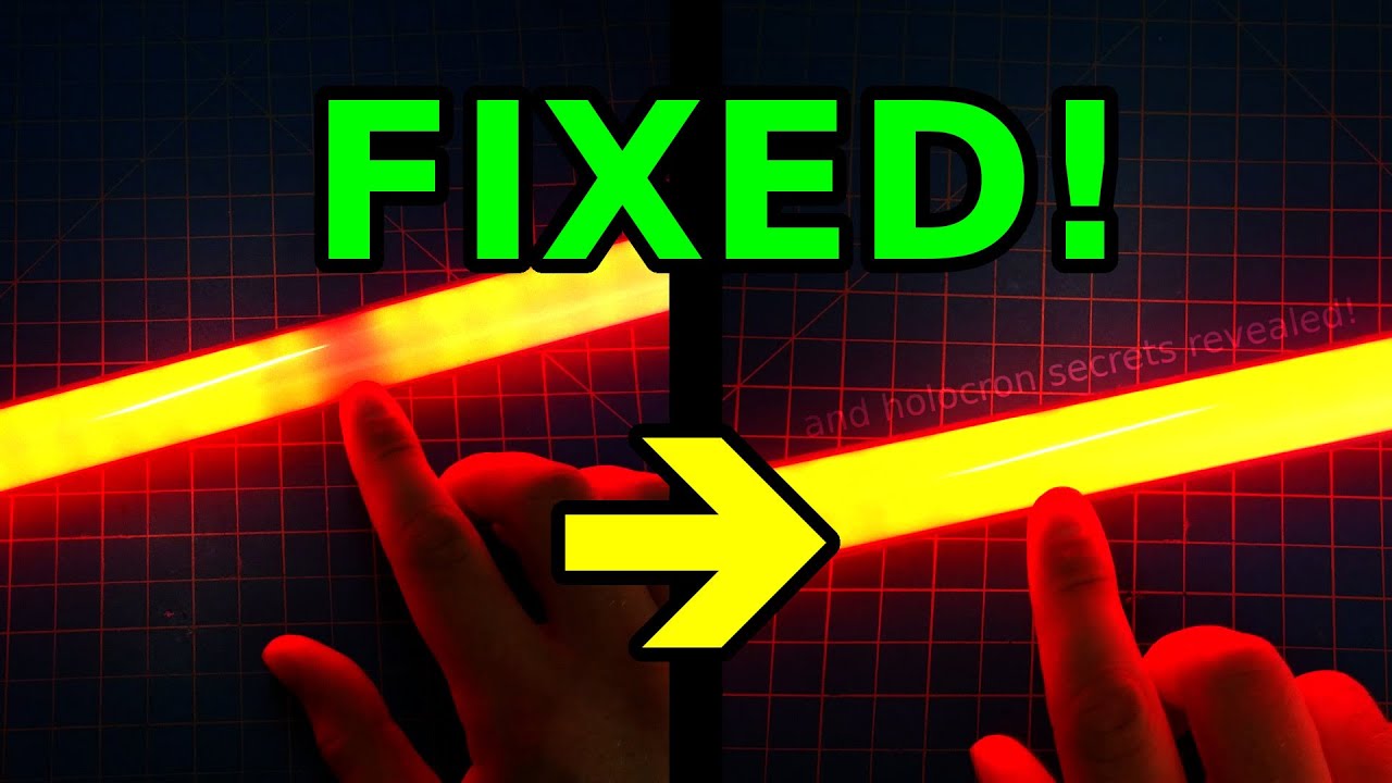 Repairing a Broken LED in a Savi's Workshop Lightsaber Blade