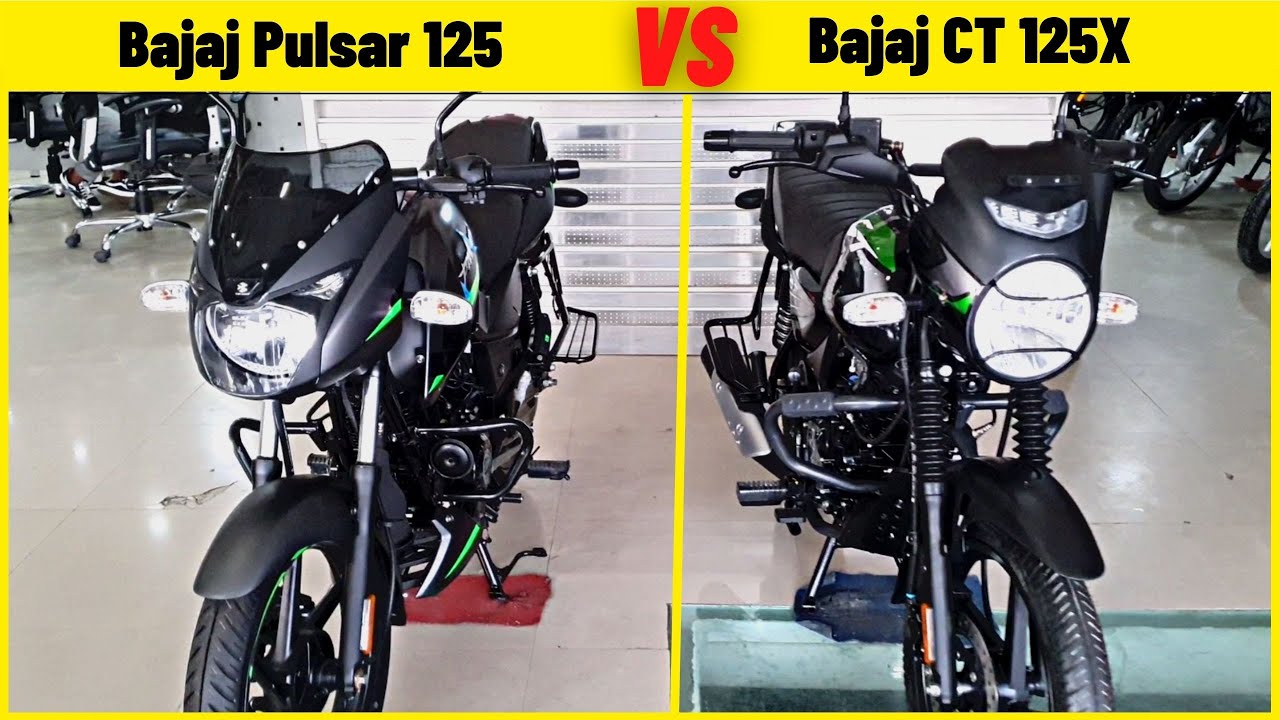 Bajaj CT 125 X VS Bajaj Pulsar 125 | Detailed Comparison |