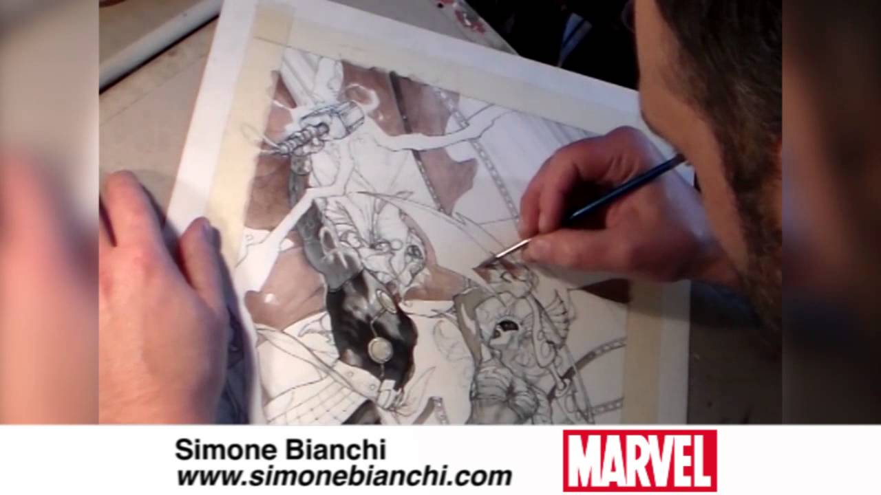 Inking Original Sin with Simone Bianchi