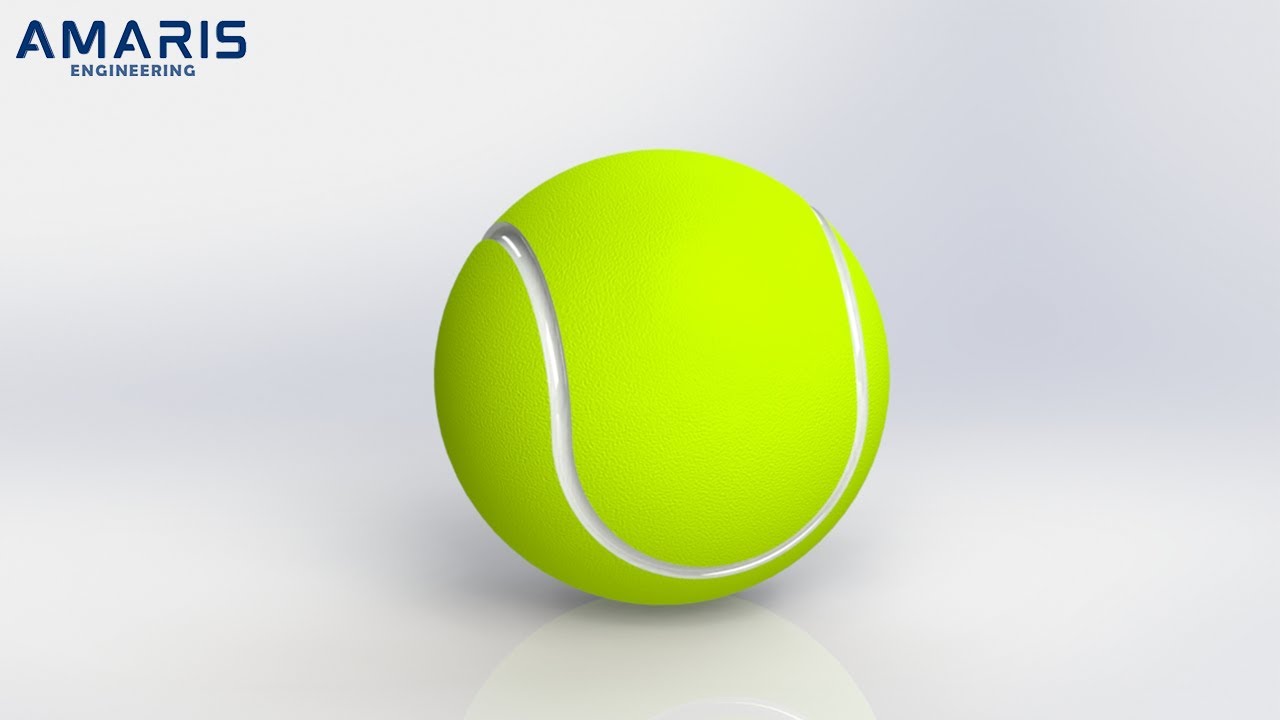 SolidWorks Tutorial N°20 : Tennis Ball