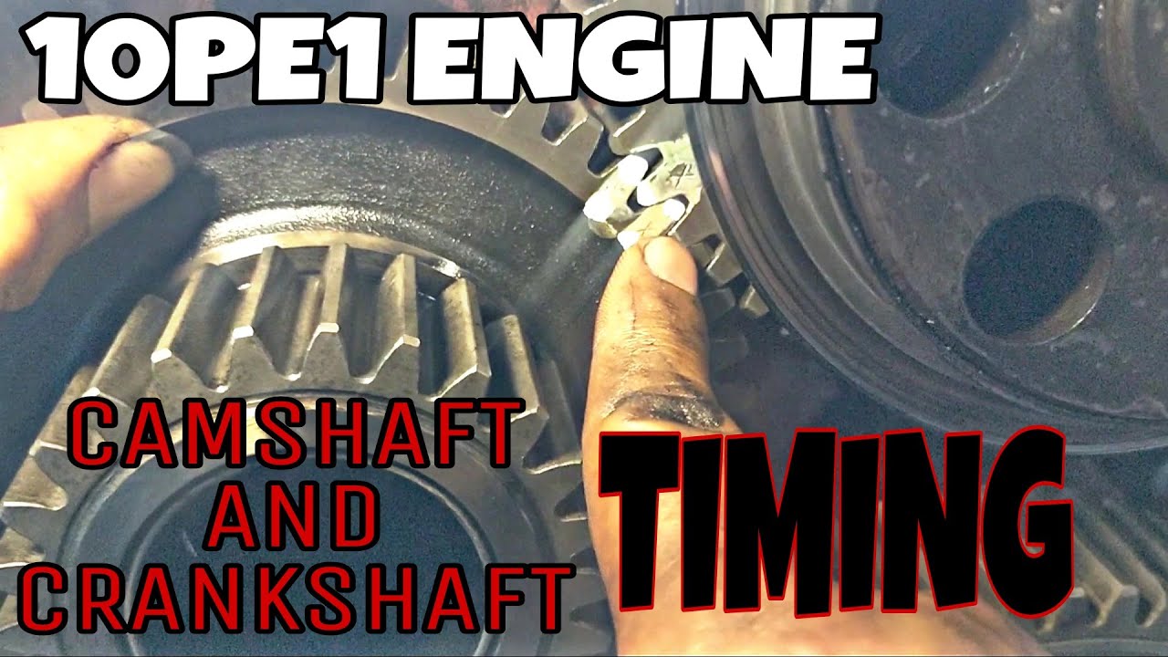 10PE1 HOW TO SET CAM AND CRANKSHAFT TIMING||TUTORIAL 2020