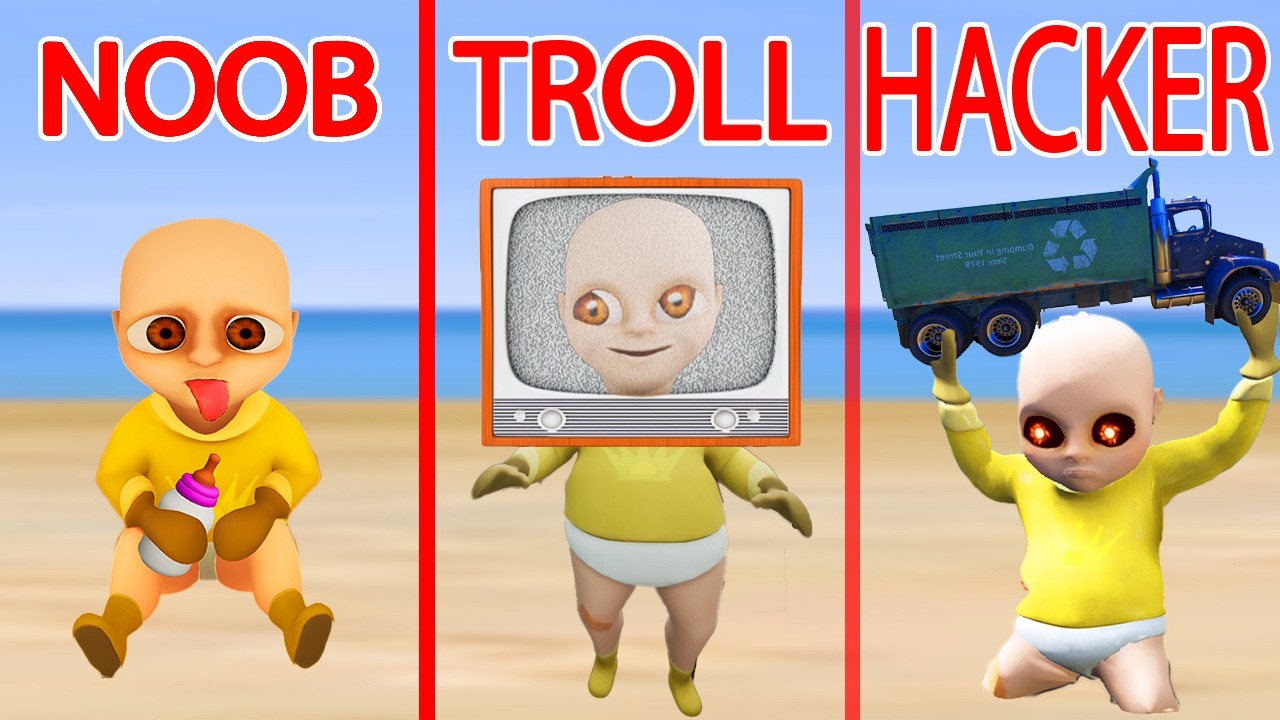 Noob Troll Dev Bebo 😱 Yeni Güncelleme Baby in Yellow