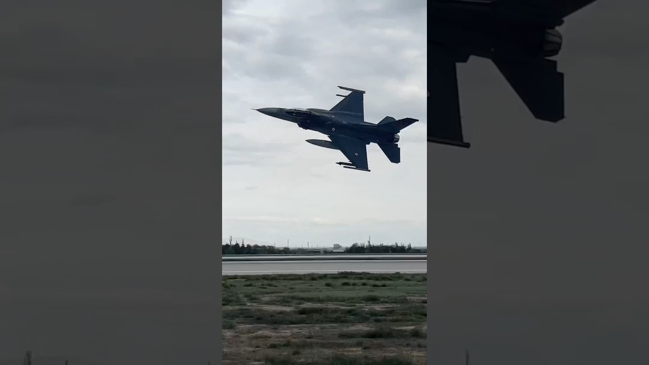 Turkish F-16 low flying #aviation #aviationdaily #aviationgeek #f16 #f16fighter #aeroplane #turkey