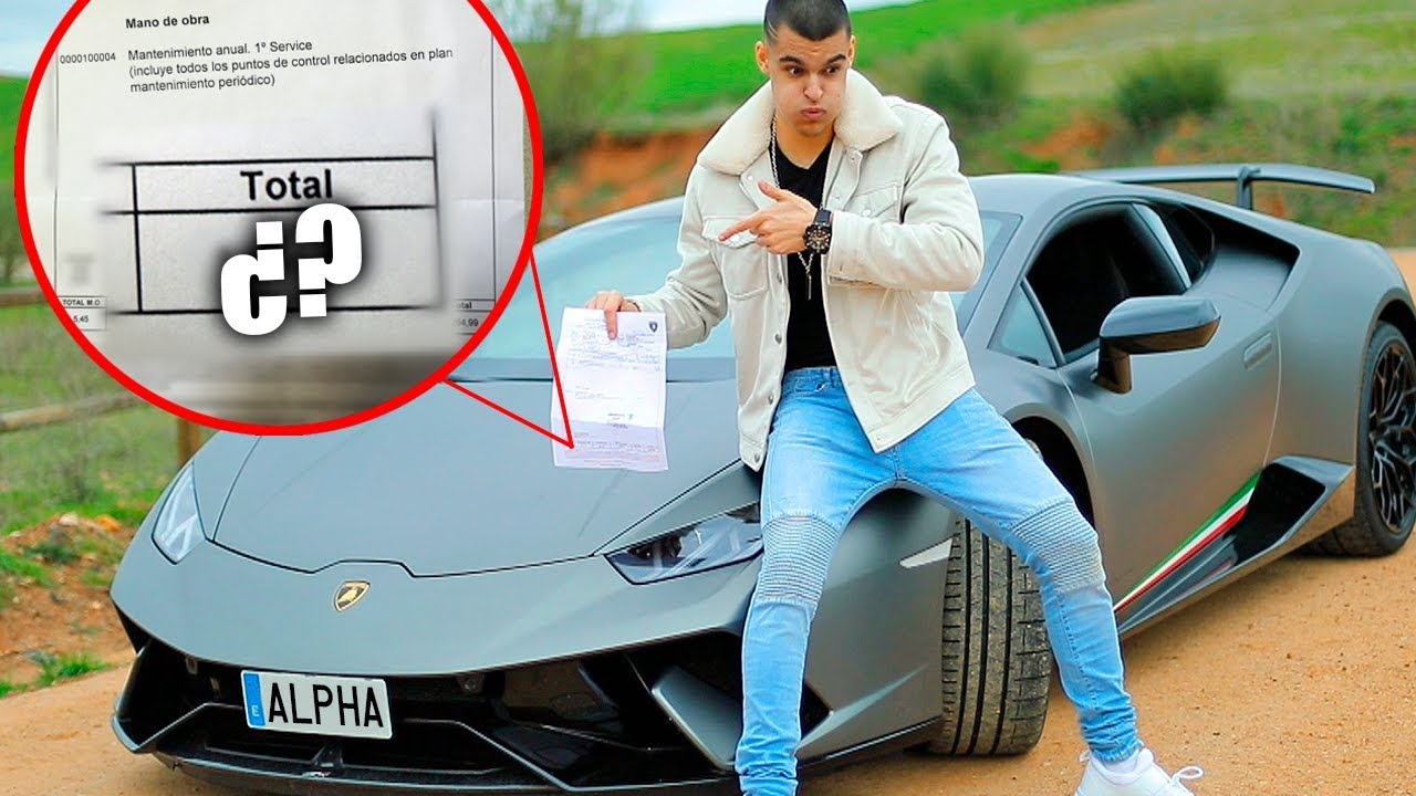 CUANTO CUESTA MANTENER UN LAMBORGHINI? *CIFRAS REALES* - AlphaSniper97