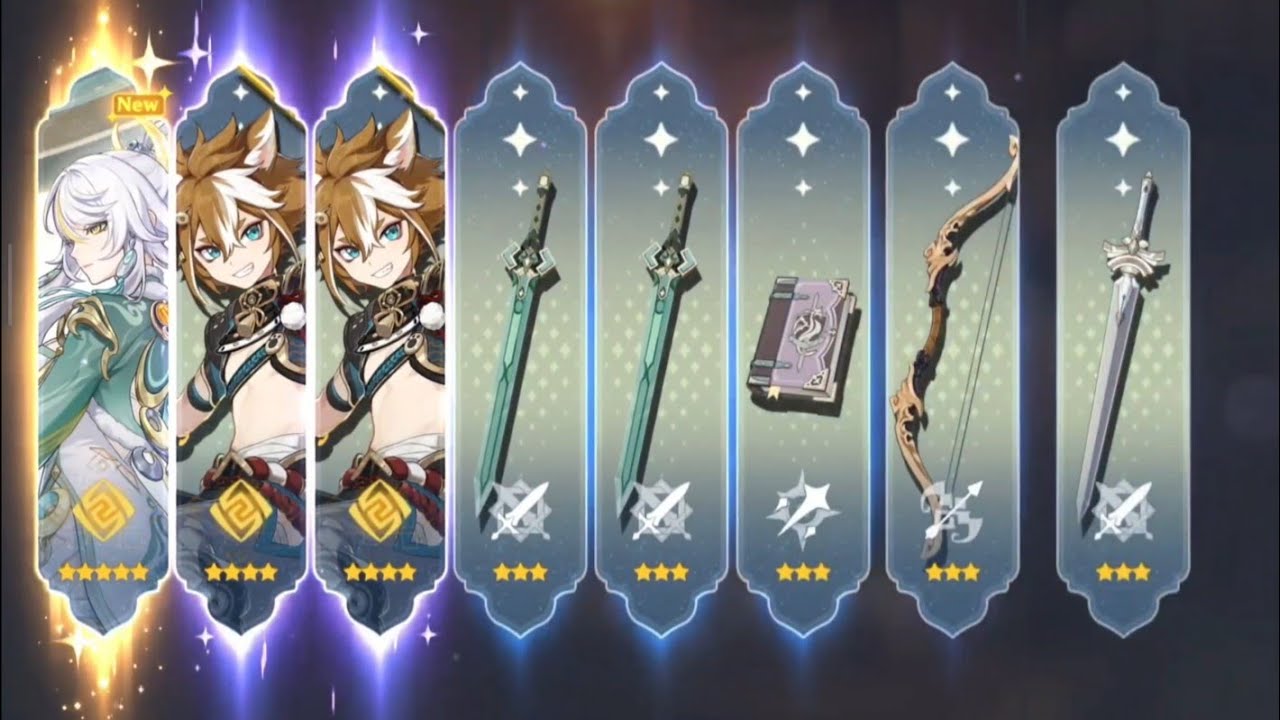 C0 Zibai pulls #genshinimpact #zibai 