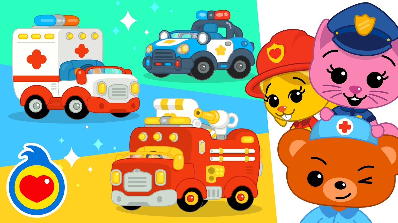 Equipe De Resgate 👩&zwj;🚒 🚒 | M&uacute;sica Infantil | Um Her&oacute;i do Cora&ccedil;&atilde;o ❤️